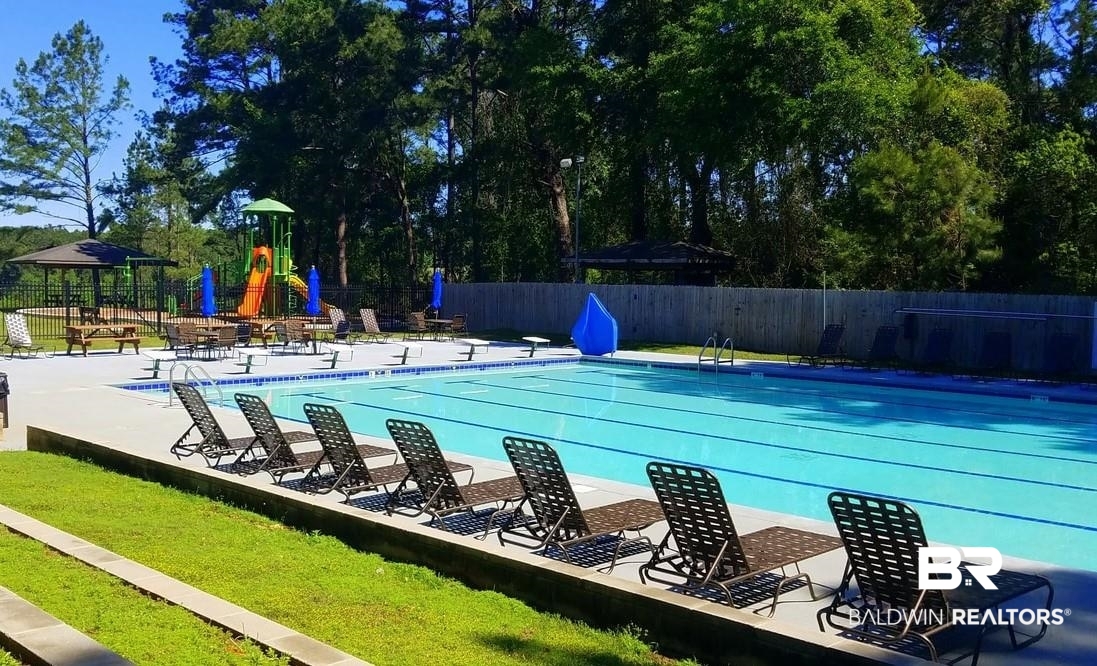209 Montclair Loop Daphne, AL 36526 - Photo 46 of 55 Community pool featuring fence