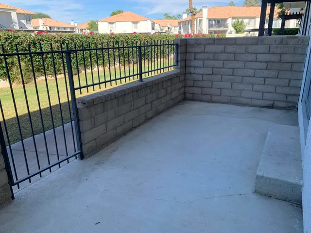 a view of balcony with outdoor space