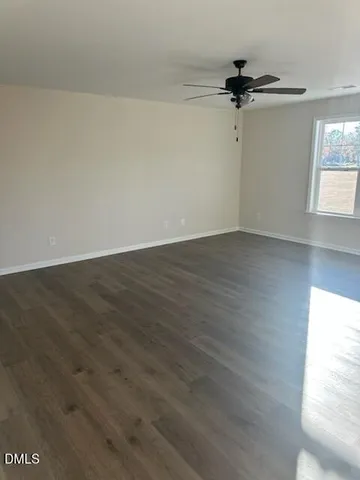 wooden floor in an empty room