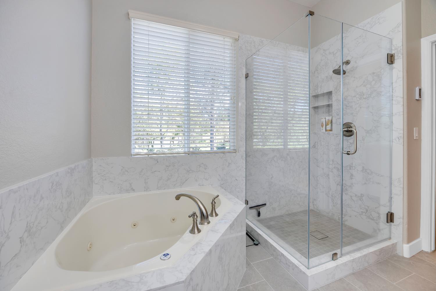16 Rock Ridge Court, Unit 289 Copperopolis, CA 95228 - Photo 52 of 78 Primary Bathroom. Separate jetted tub and stall shower.