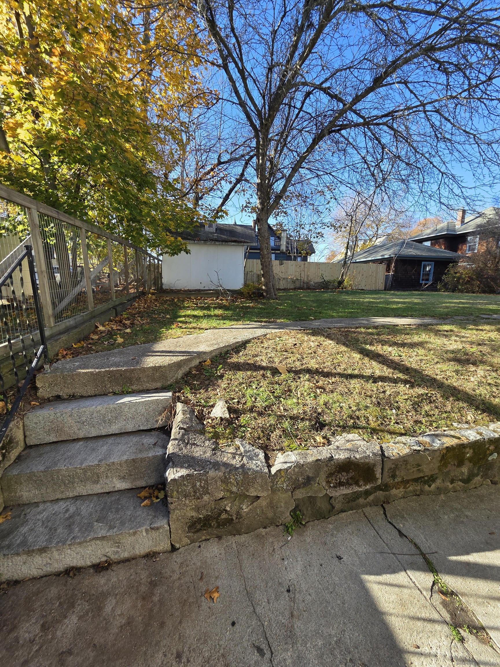 32 Channing Street, Unit 1 New London, CT 06320 - Photo 13 of 13 a view of a yard with an outdoor space