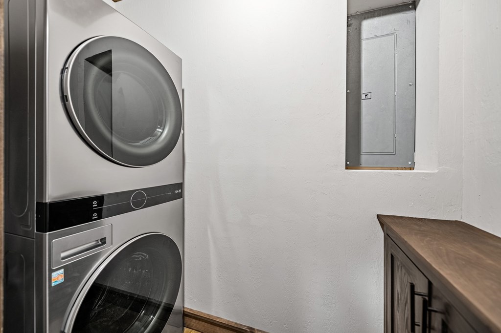 184 Spence Road Epworth, GA 30541 - Photo 23 of 62 a view of a storage and utility room with washer and dryer