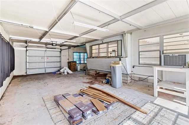 a view of storage and utility room