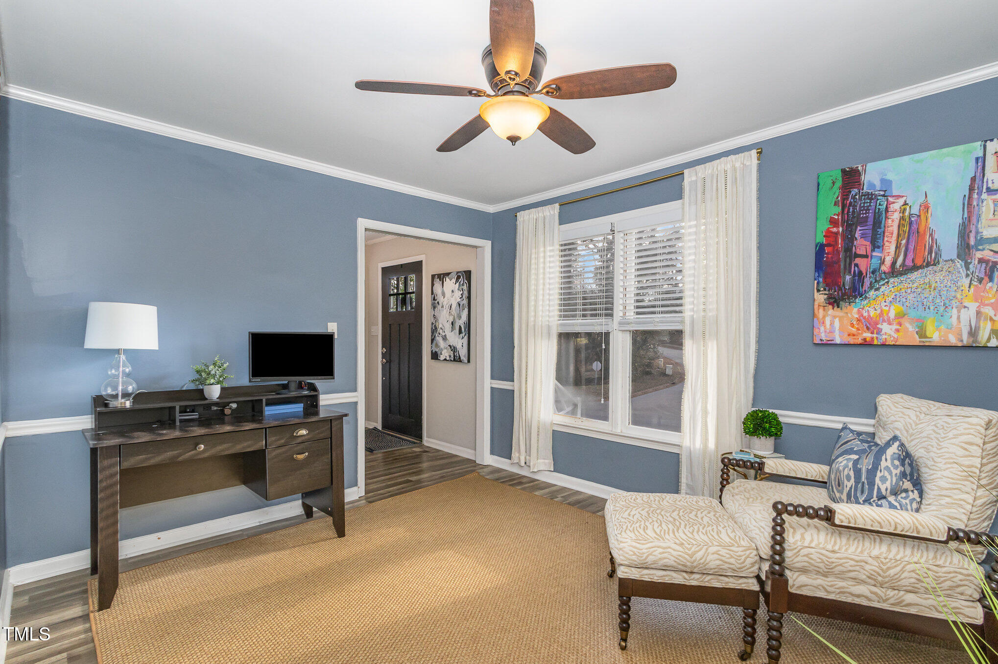 401 Rosehaven Drive Raleigh, NC 27609 - Photo 23 of 26 What a great spot for a home office!