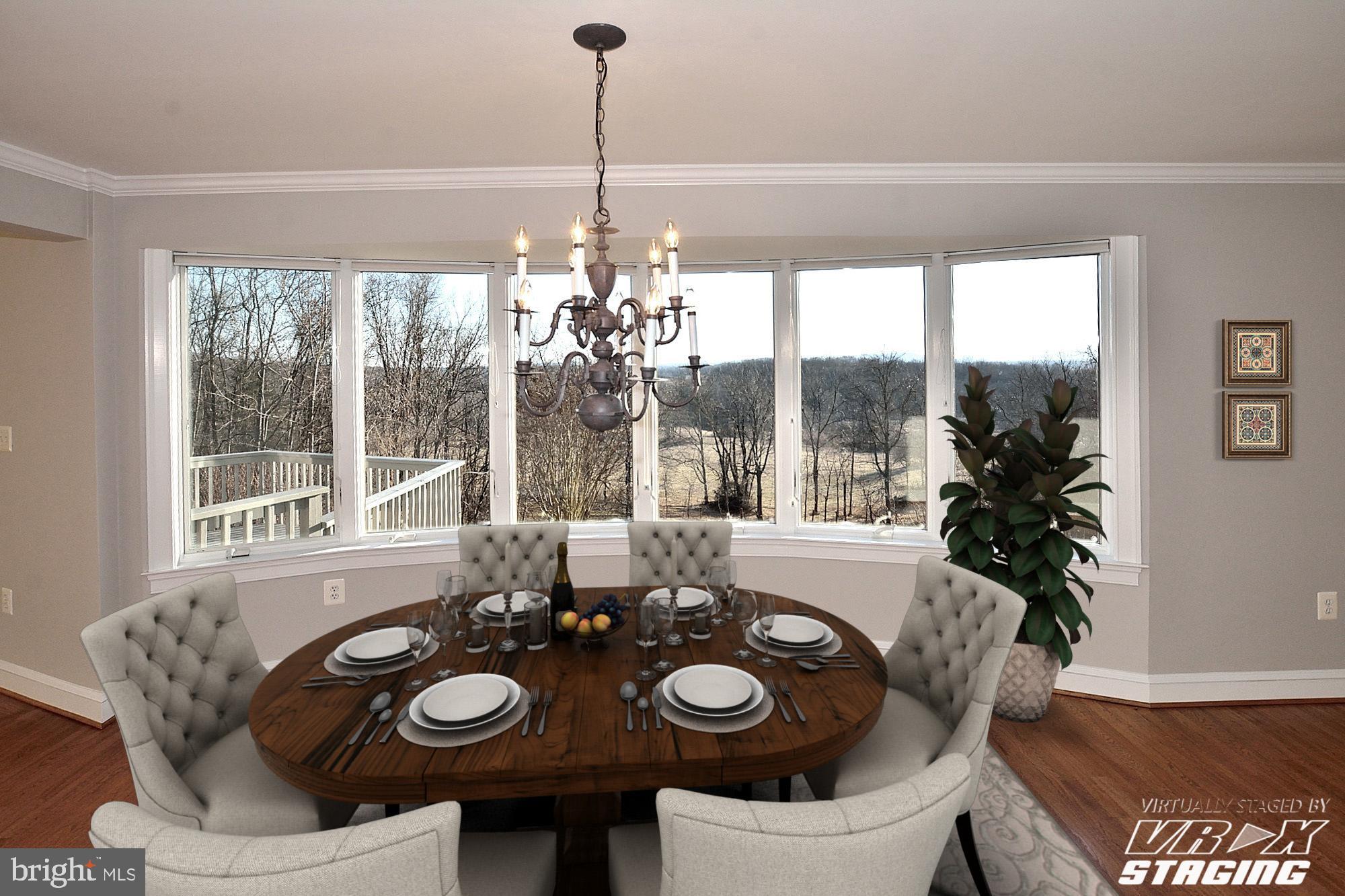 11278 Silo Road Marshall, VA 20115 - Photo 11 of 50 Virtually staged dining room