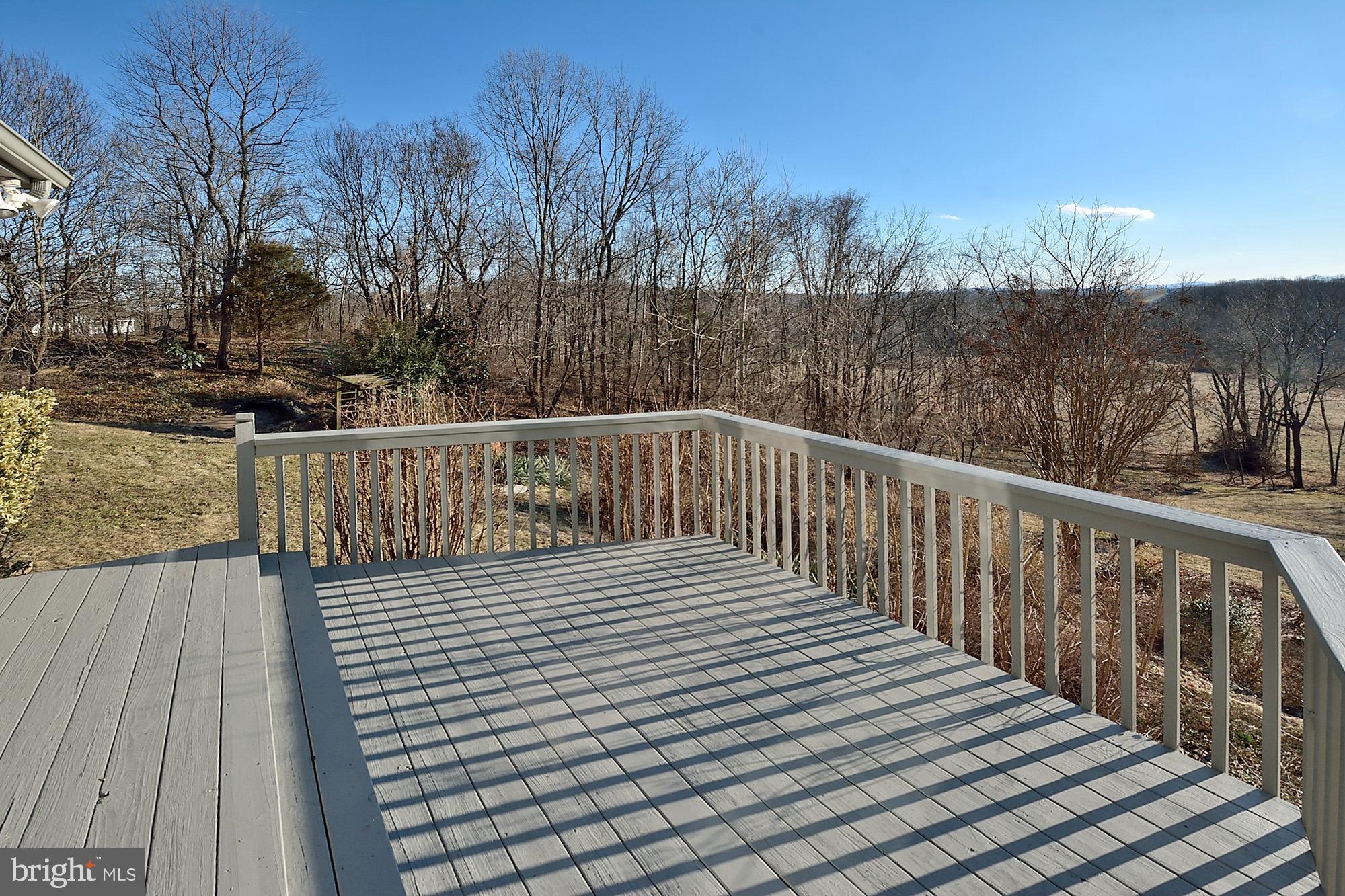 11278 Silo Road Marshall, VA 20115 - Photo 41 of 50 Large deck off of living room
