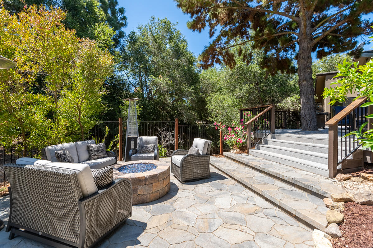 4009 Primavera Road Santa Barbara, CA 93110 - Photo 15 of 41 a view of a couches in the roof deck