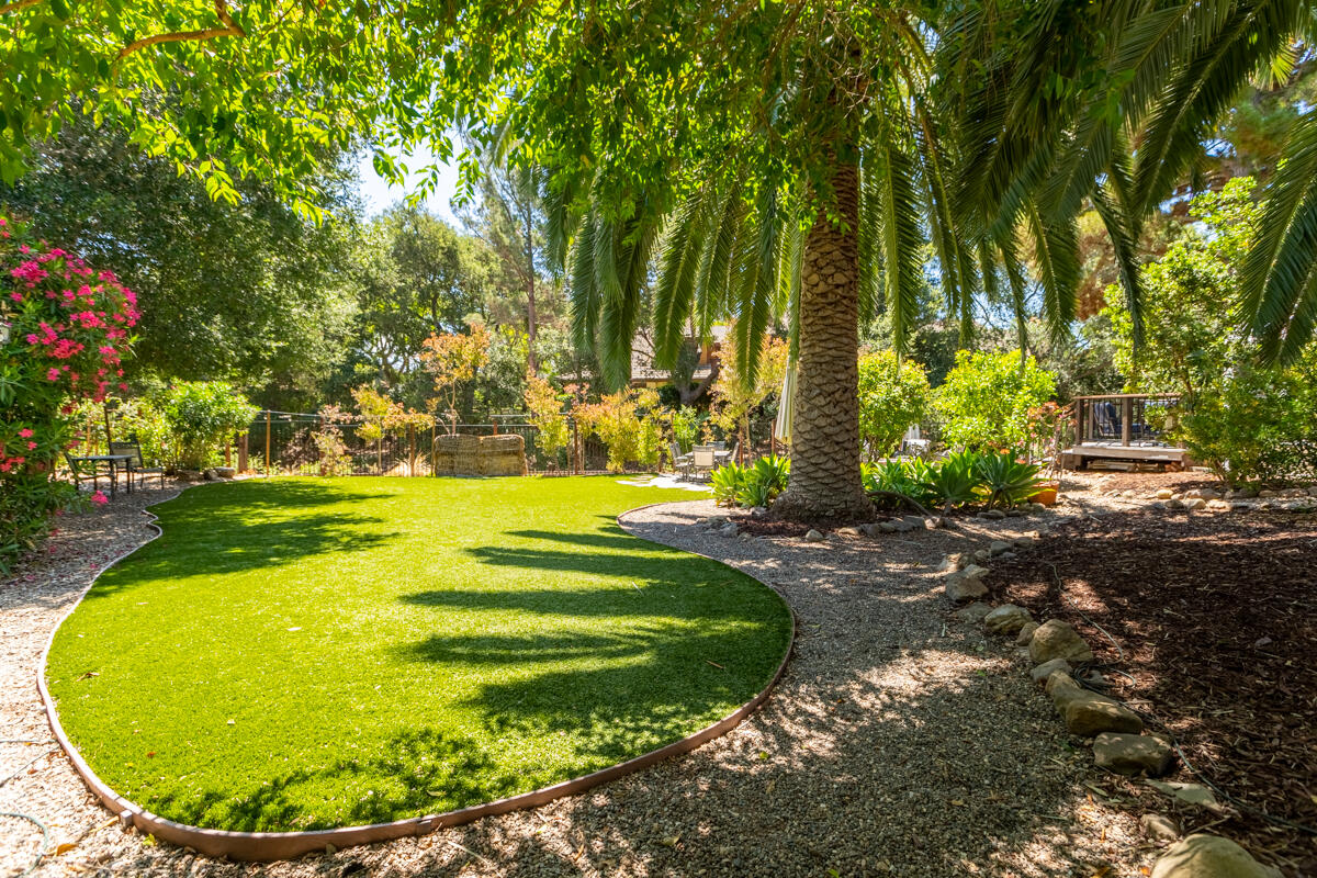 4009 Primavera Road Santa Barbara, CA 93110 - Photo 36 of 41 a view of swimming pool in he middle of green field