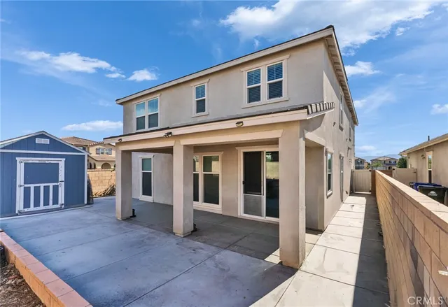 a house view with balcony