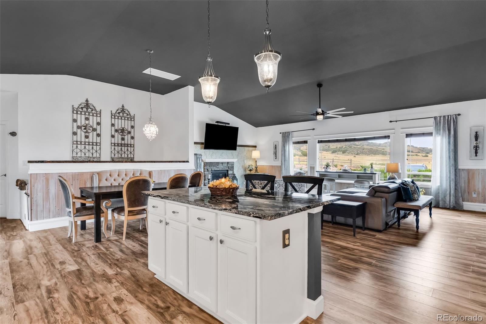 10380 Coyote Lane Rye, CO 81069 - Photo 12 of 50 a view of kitchen with cabinets and wooden floor