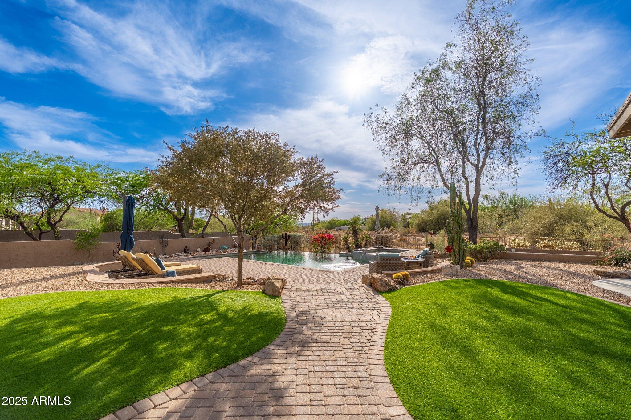 5712 East Blue Sky Drive Scottsdale, AZ 85266 - Photo 50 of 79 a view of a park with large trees