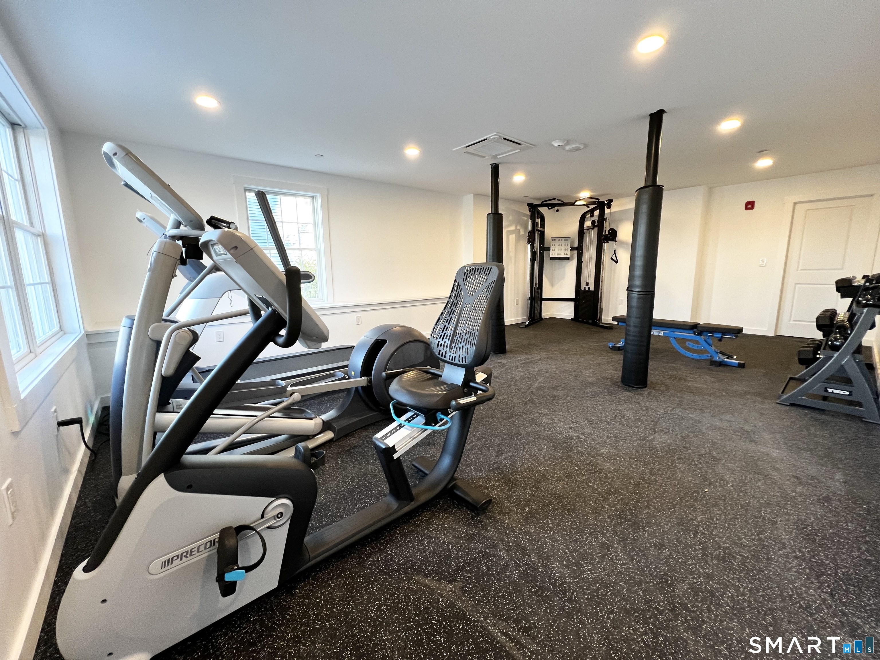 179 Butternut Street, Unit 6 Middletown, CT 06457 - Photo 32 of 34 a view of a room with gym equipment