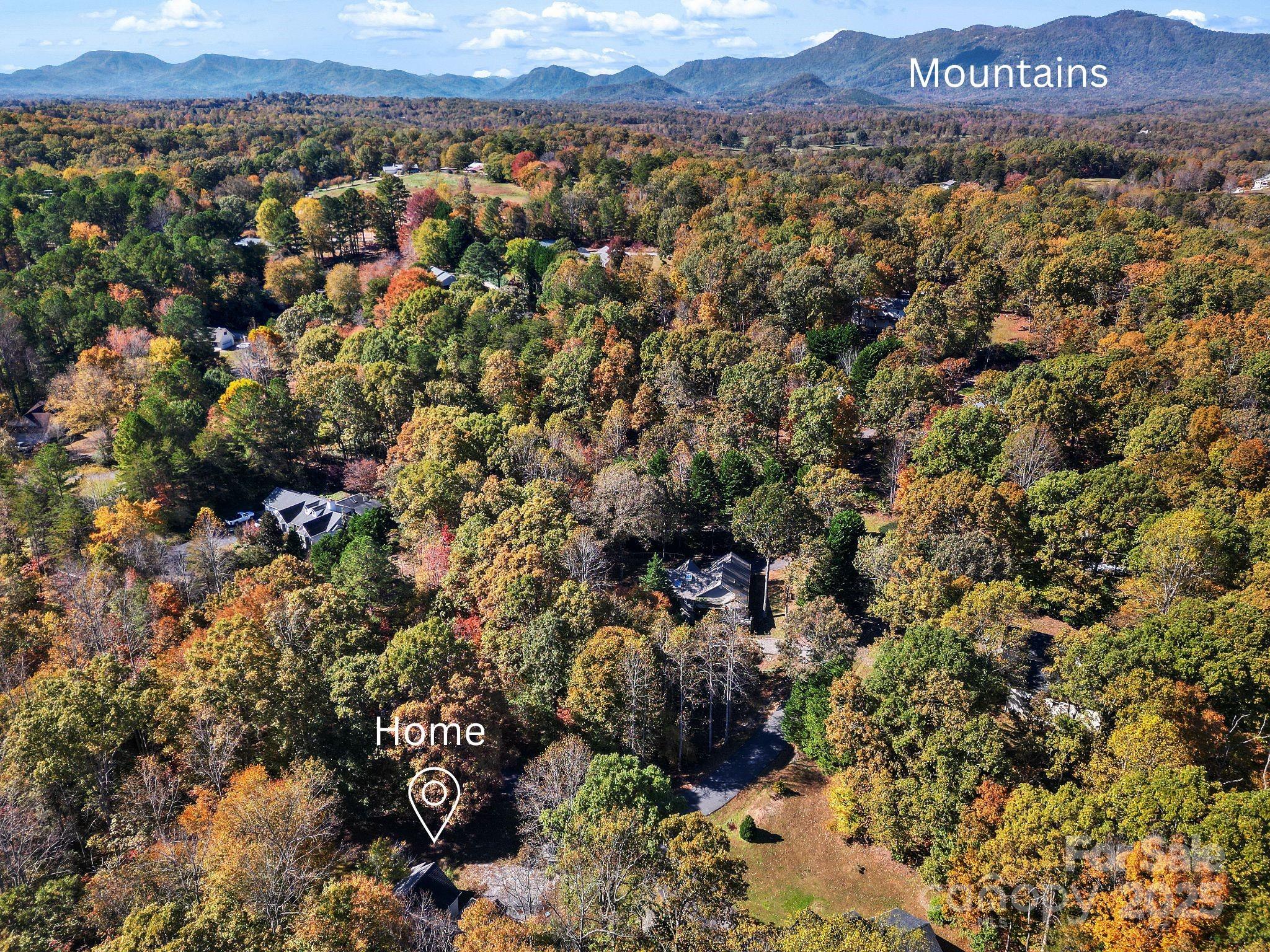 236 Woody Circle Tryon, NC 28782 - Photo 25 of 26 a view of a city with mountain
