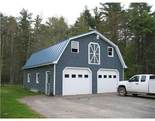 44 Branch Mills Road China, ME 04358 - Photo 3 of 16 Parking Lot/Garage. Detached Garage