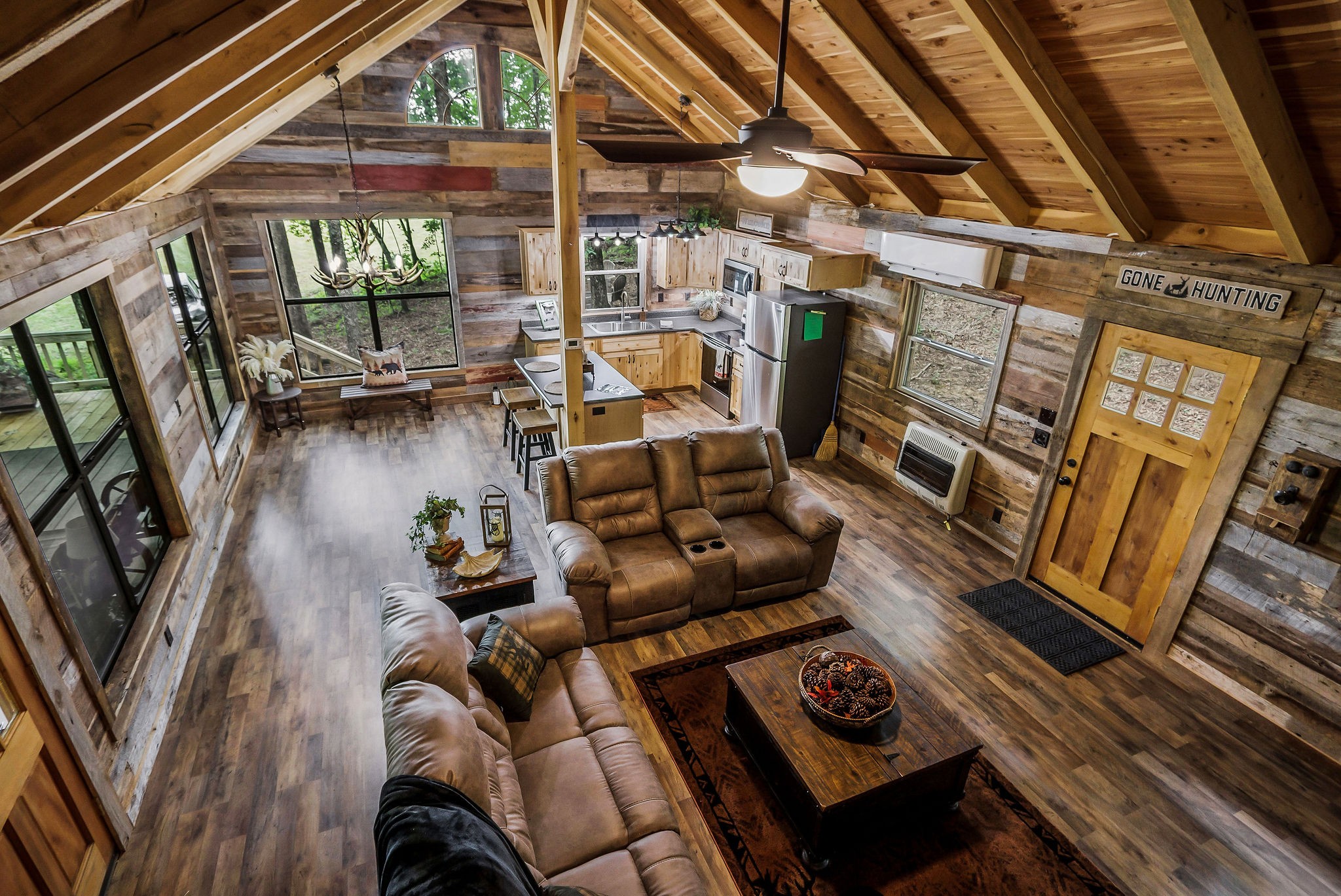 755 Music City Ranch Lane Sparta, TN 38583 - Photo 18 of 35 a view of livingroom with furniture and wooden floor
