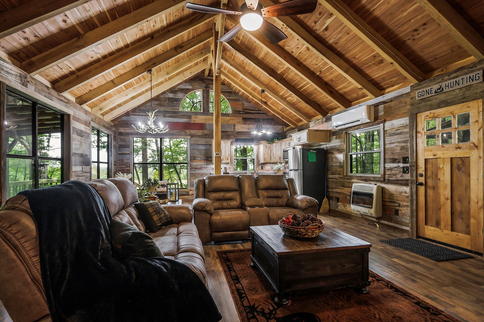 755 Music City Ranch Lane Sparta, TN 38583 - Photo 7 of 35 a living room with furniture and a fireplace