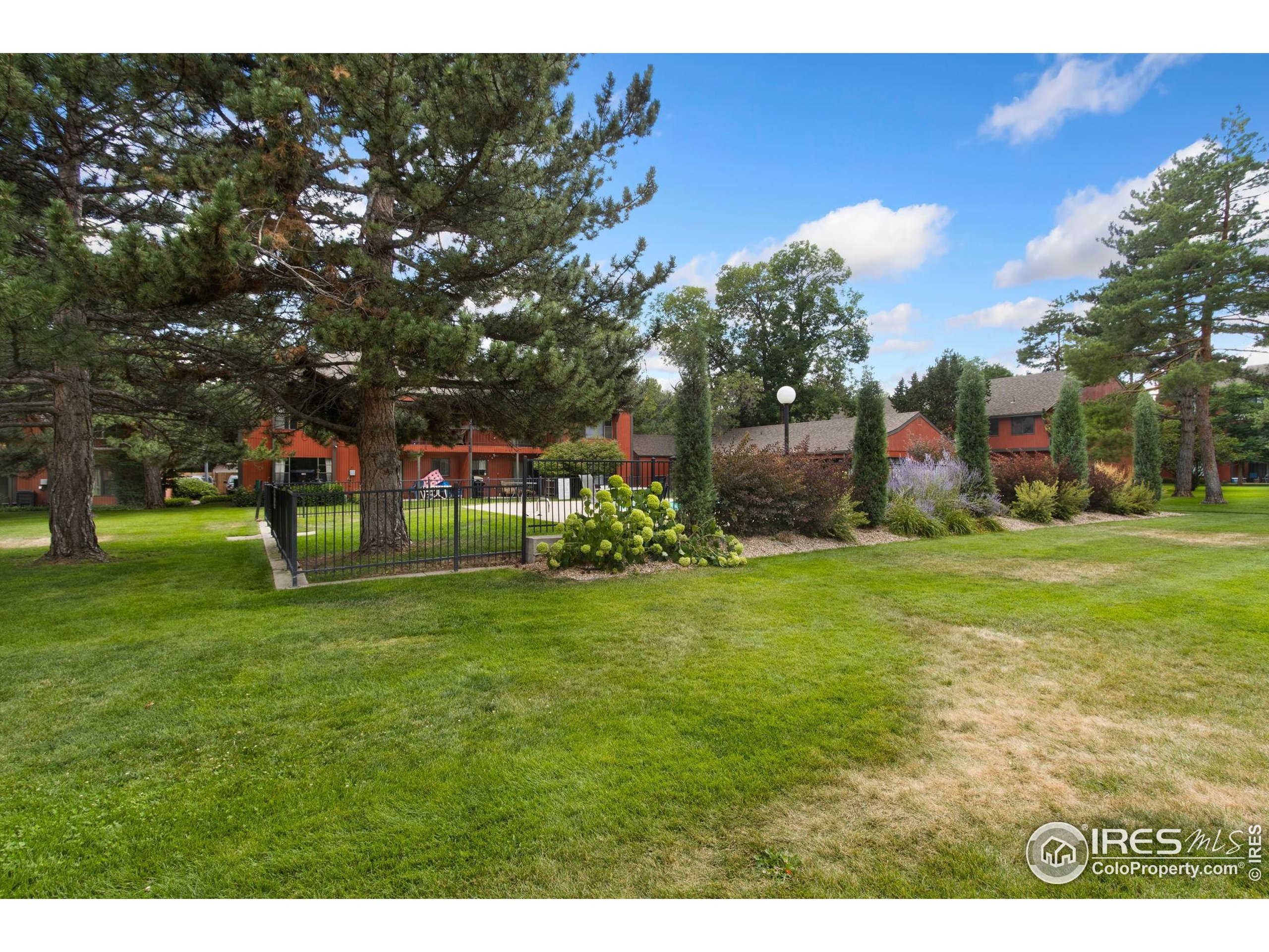 1625 West Elizabeth Street, Unit G2 Fort Collins, CO 80521 - Photo 36 of 45 a view of a park with large trees