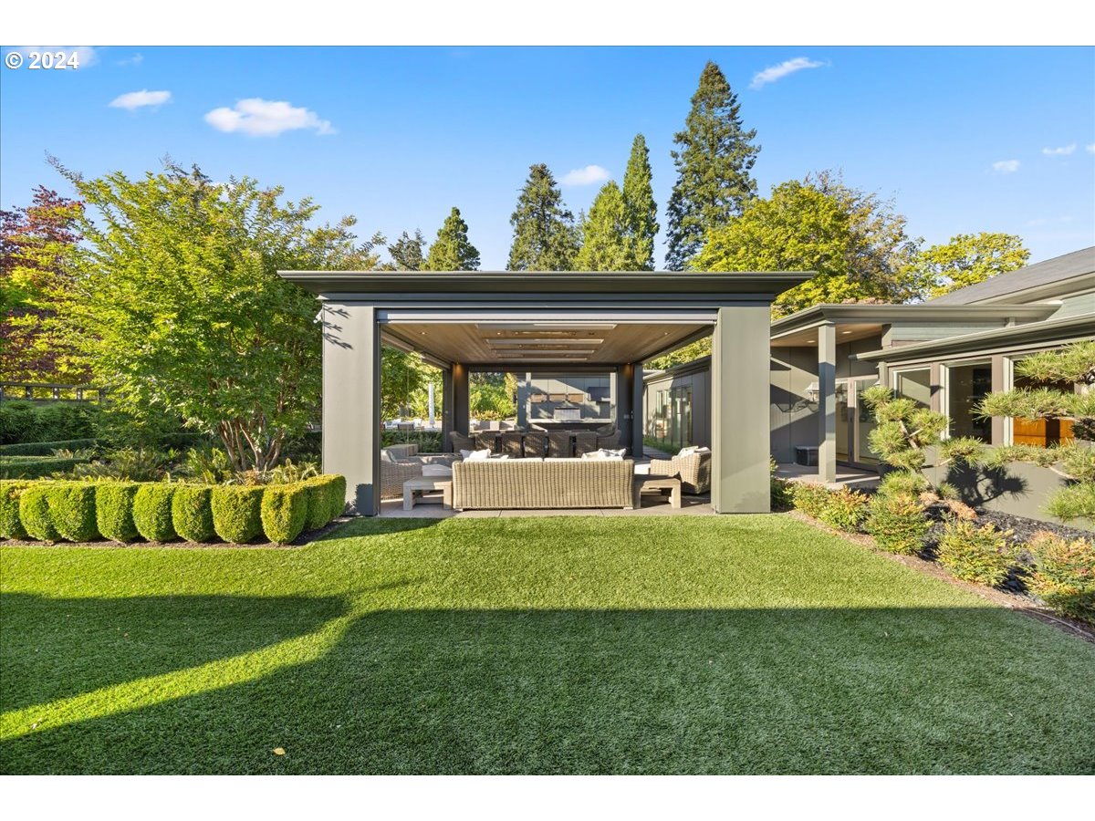 1933 Highlands Loop Lake Oswego, OR 97034 - Photo 41 of 48 a view of a house with a big yard potted plants and large tree