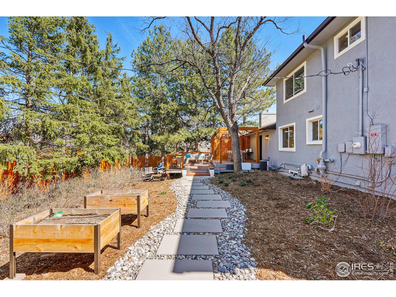 3495 Endicott Drive Boulder, CO 80305 - Photo 30 of 40 a view of a yard with plants and trees