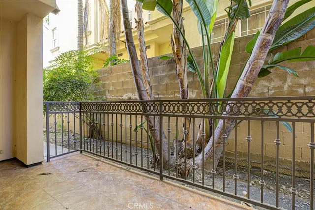 a view of a corridor