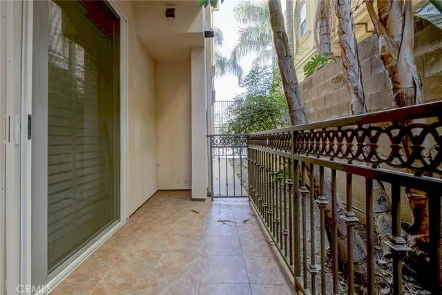 a room with gym equipment