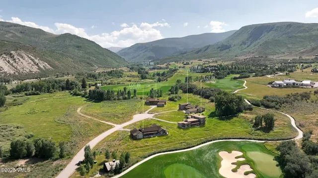 a view of a lake with a mountain in the background