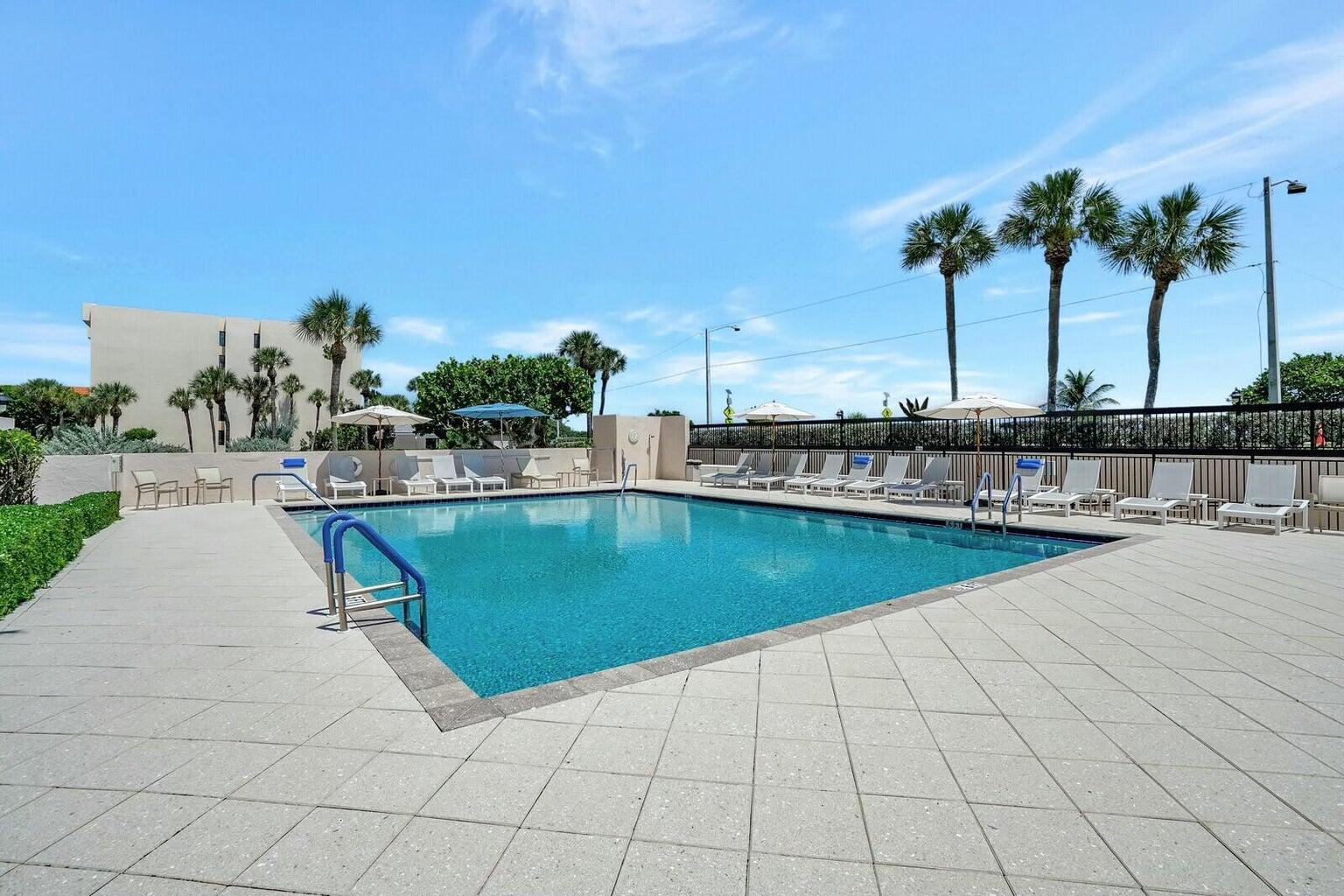 2701 North Ocean Boulevard, Unit E205 Boca Raton, FL 33431 - Photo 52 of 72 Main Pool