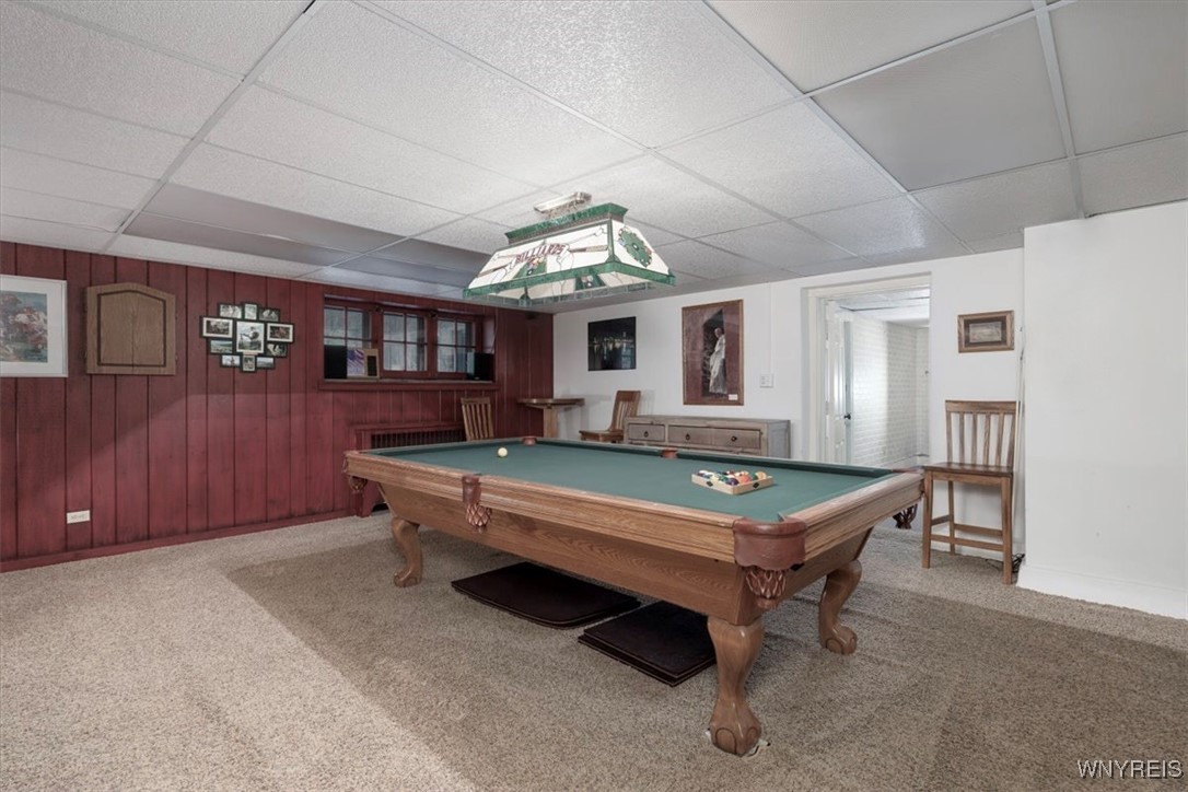 1005 Big Tree Road East Aurora, NY 14052 - Photo 30 of 50 WALK OUT LOWER LEVEL POOL TABLE ROOM