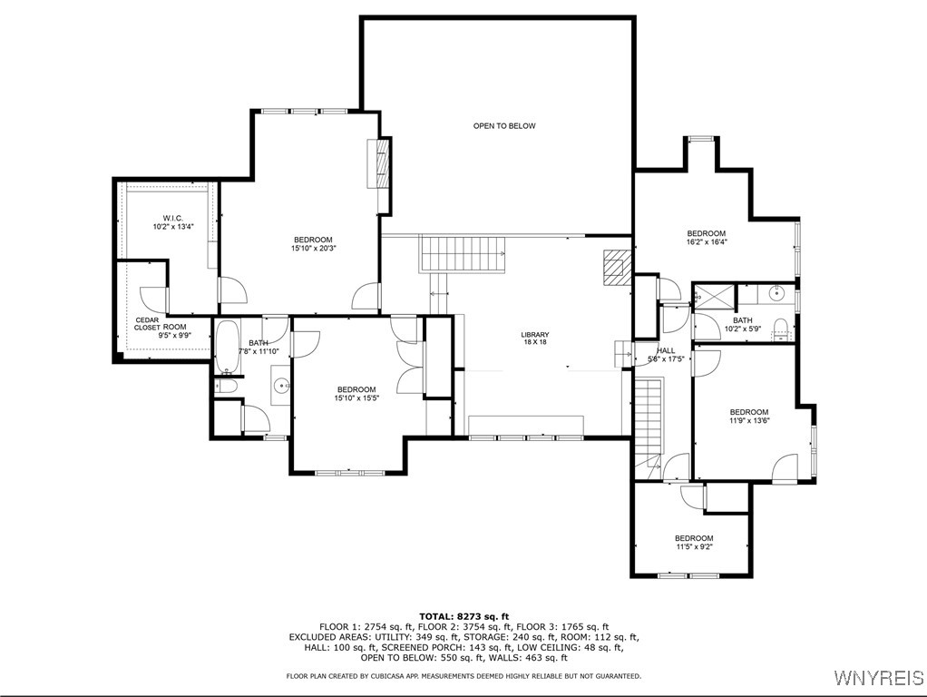 1005 Big Tree Road East Aurora, NY 14052 - Photo 48 of 50 FLOOR PLAN LEVEL TWO