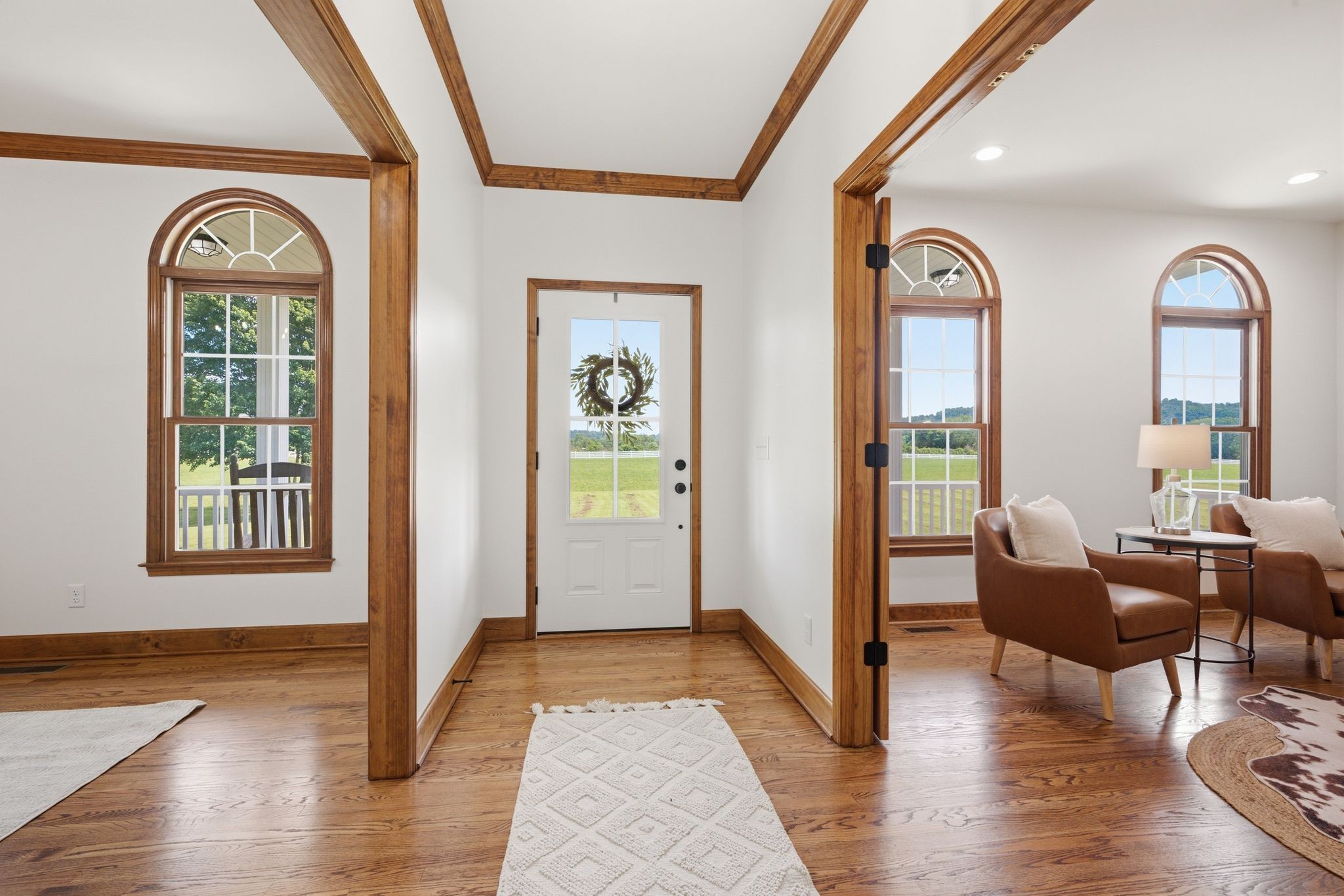 8167 Primm Springs Road Primm Springs, TN 38476 - Photo 11 of 65 a view of livingroom with furniture window and wooden floor