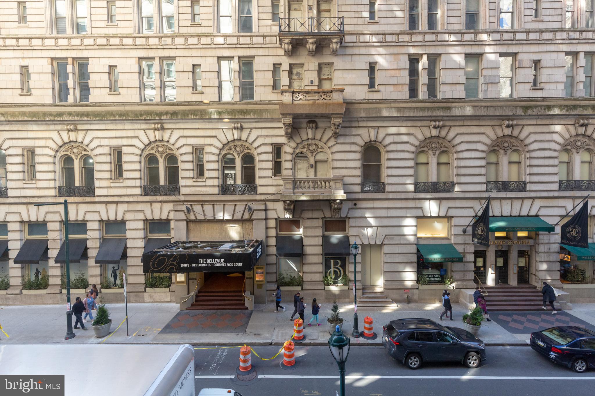 1411-1 Walnut Street, Unit 201 Philadelphia, PA 19102 - Photo 14 of 27 a car parked in front of a building