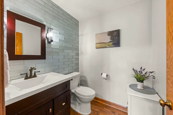 a spacious bathroom with a bathtub and a shower