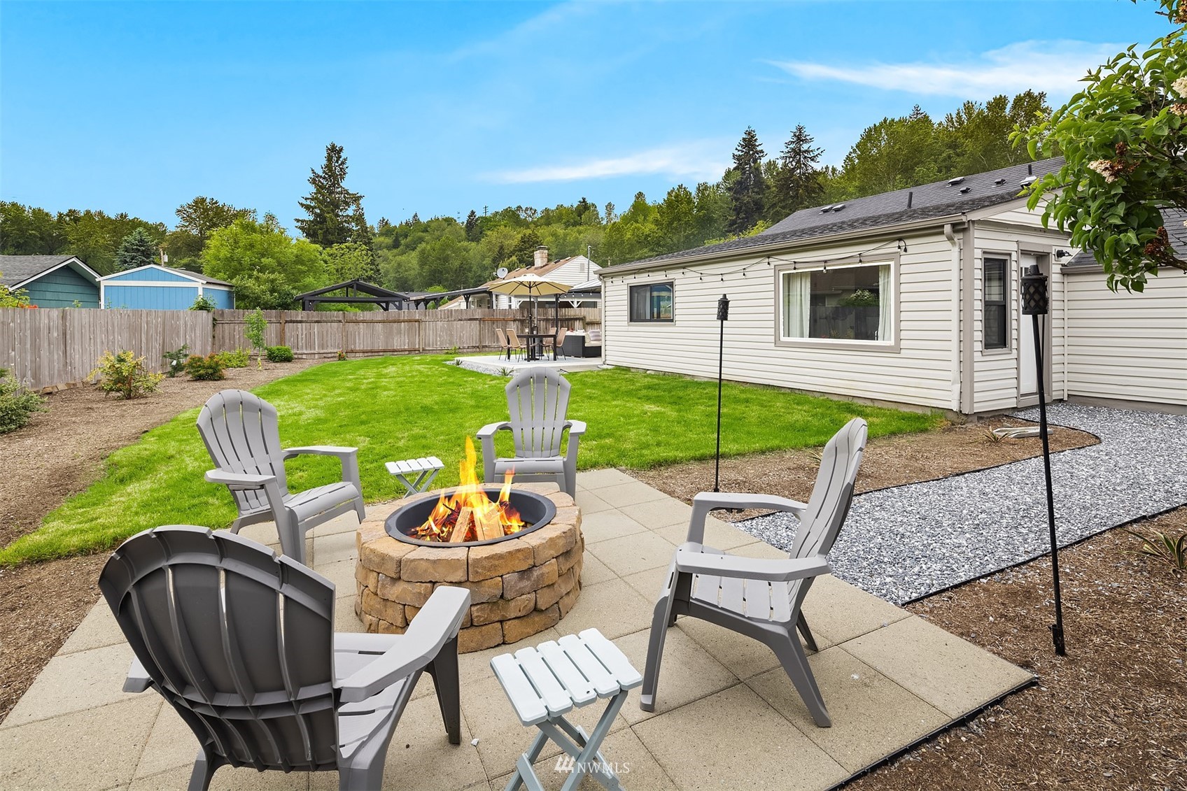 3115 Southeast 5th Street Renton, WA 98058 - Photo 25 of 25 a patio with yard table and chairs