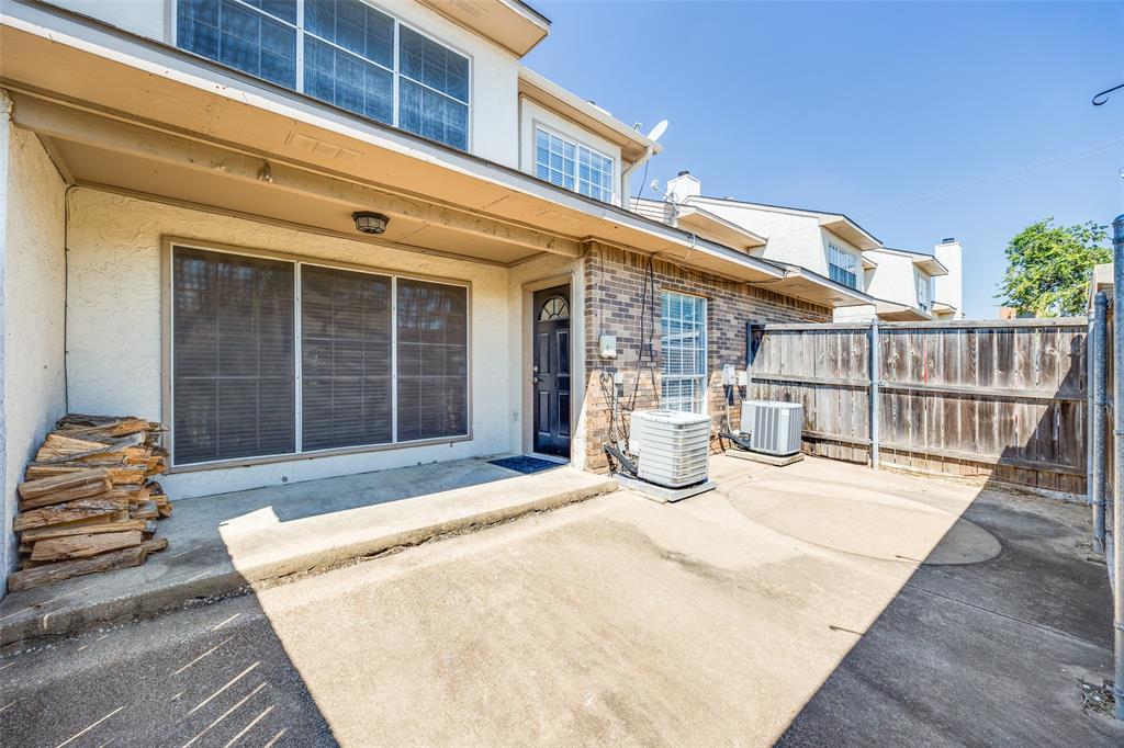 13220 Woodbend Lane Dallas, TX 75243 - Photo 25 of 26 a view of a patio with wooden floor and seating space