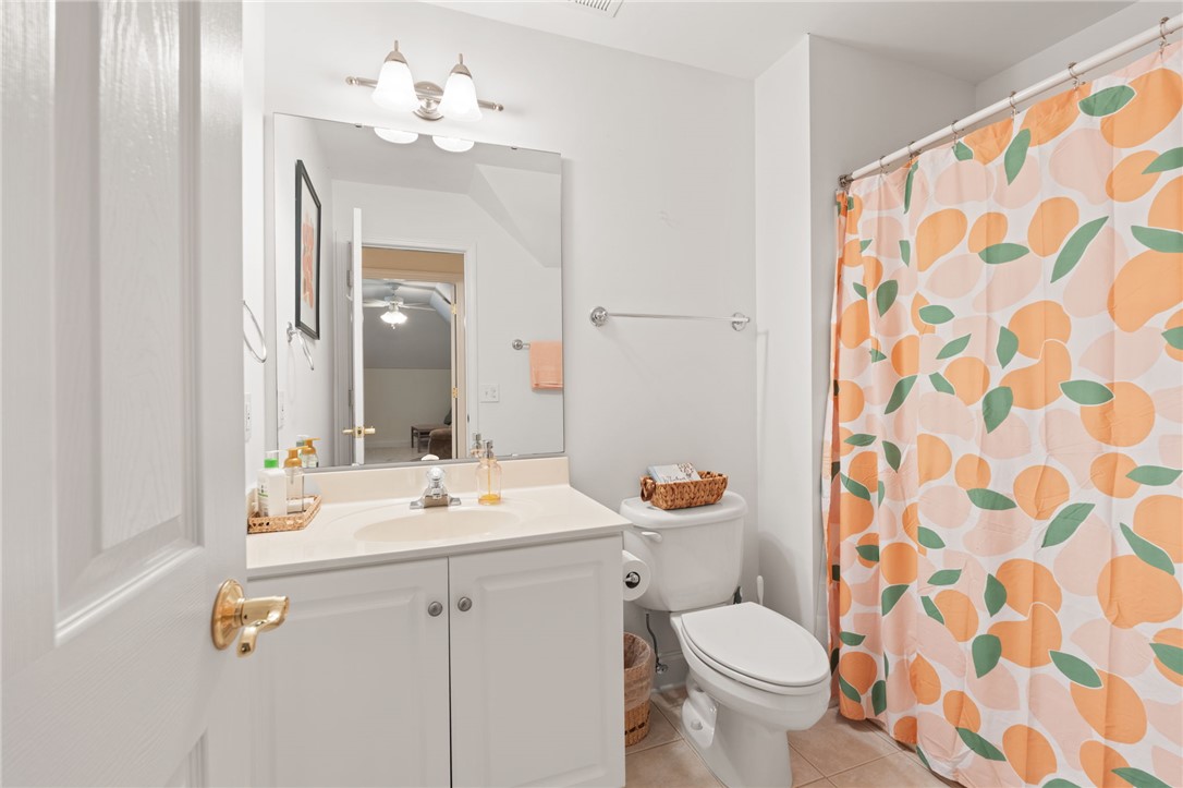 108 Winterbrook Circle Seneca, SC 29678 - Photo 30 of 40 A well-appointed bathroom features a single vanity, clean commode, and an inviting shower.