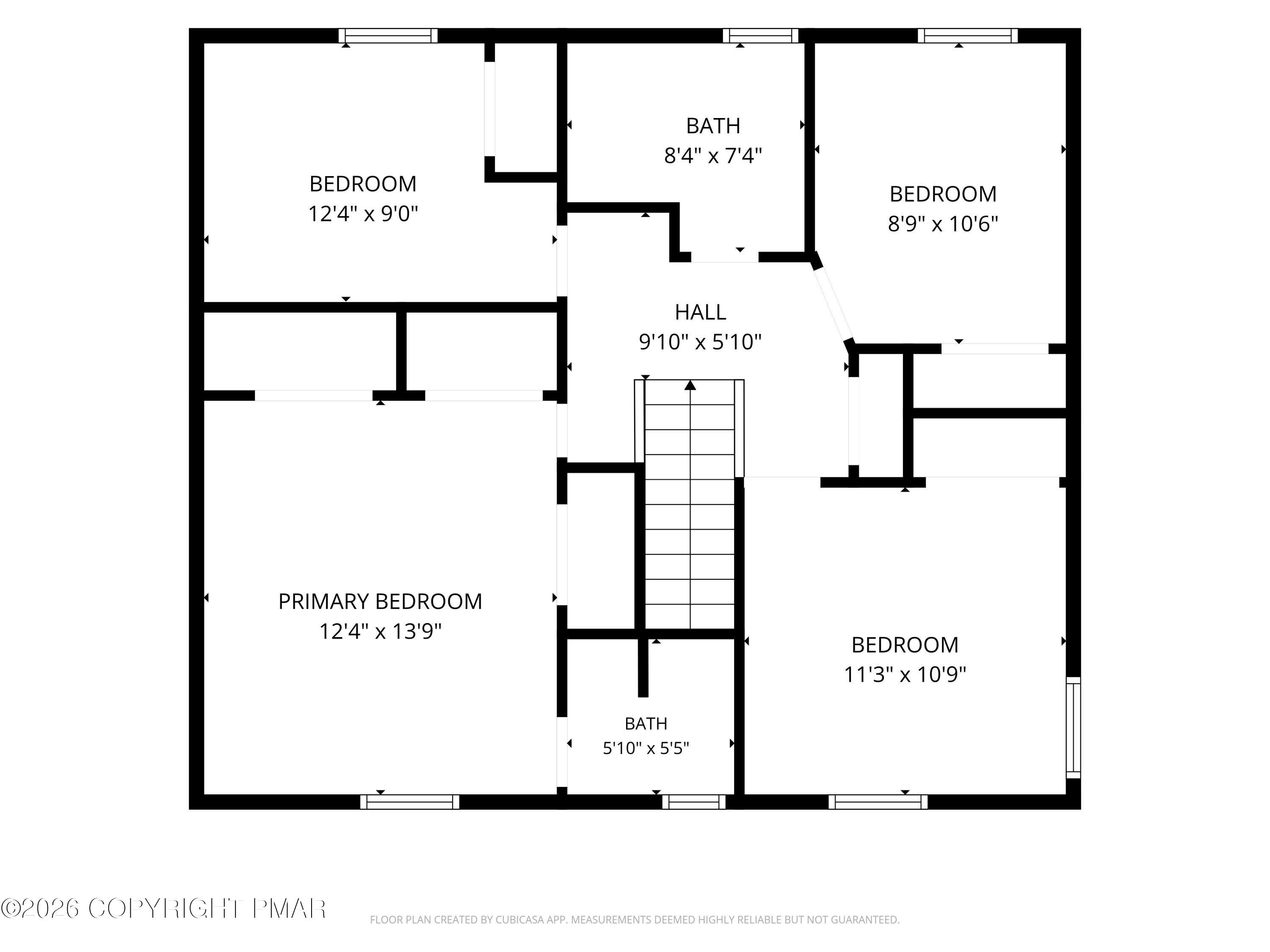 1220 Kroucher Road Stroudsburg, PA 18360 - Photo 55 of 57 Floor Plan 2nd Floor
