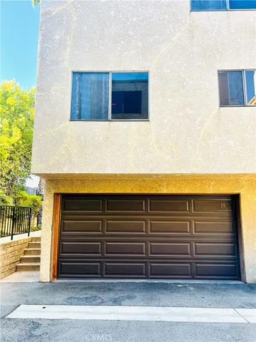 a view of a house with a door