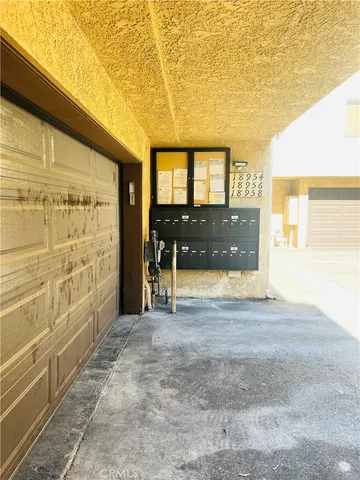 a view of door with yard