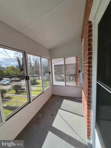 a view of swimming pool from a room