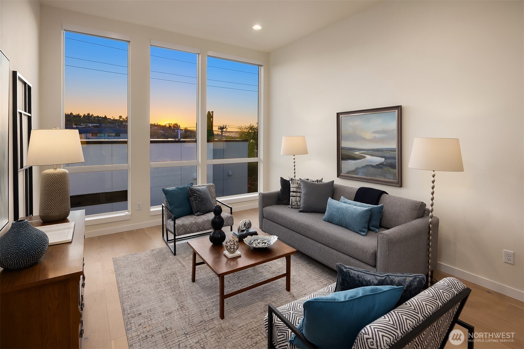 2314 B Fairview Avenue East Seattle, WA 98102 - Photo 9 of 32 a living room with furniture and a large window