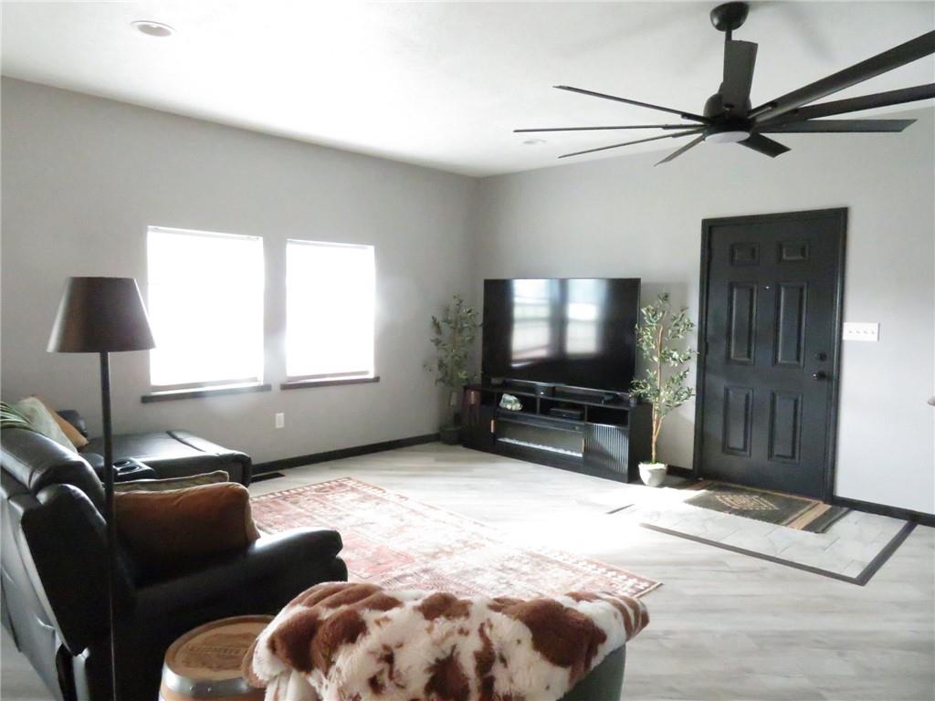 300 3rd Street Langeloth, PA 15054 - Photo 16 of 38 a living room with furniture and a flat screen tv