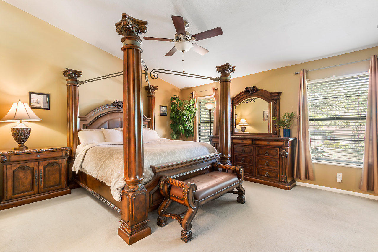 23340 Southwest 53rd Avenue, Unit B Boca Raton, FL 33433 - Photo 14 of 27 MASTER BEDROOM
