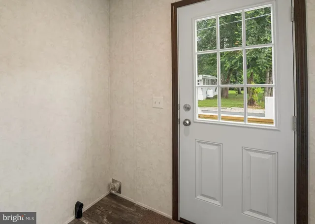 a small space with a window