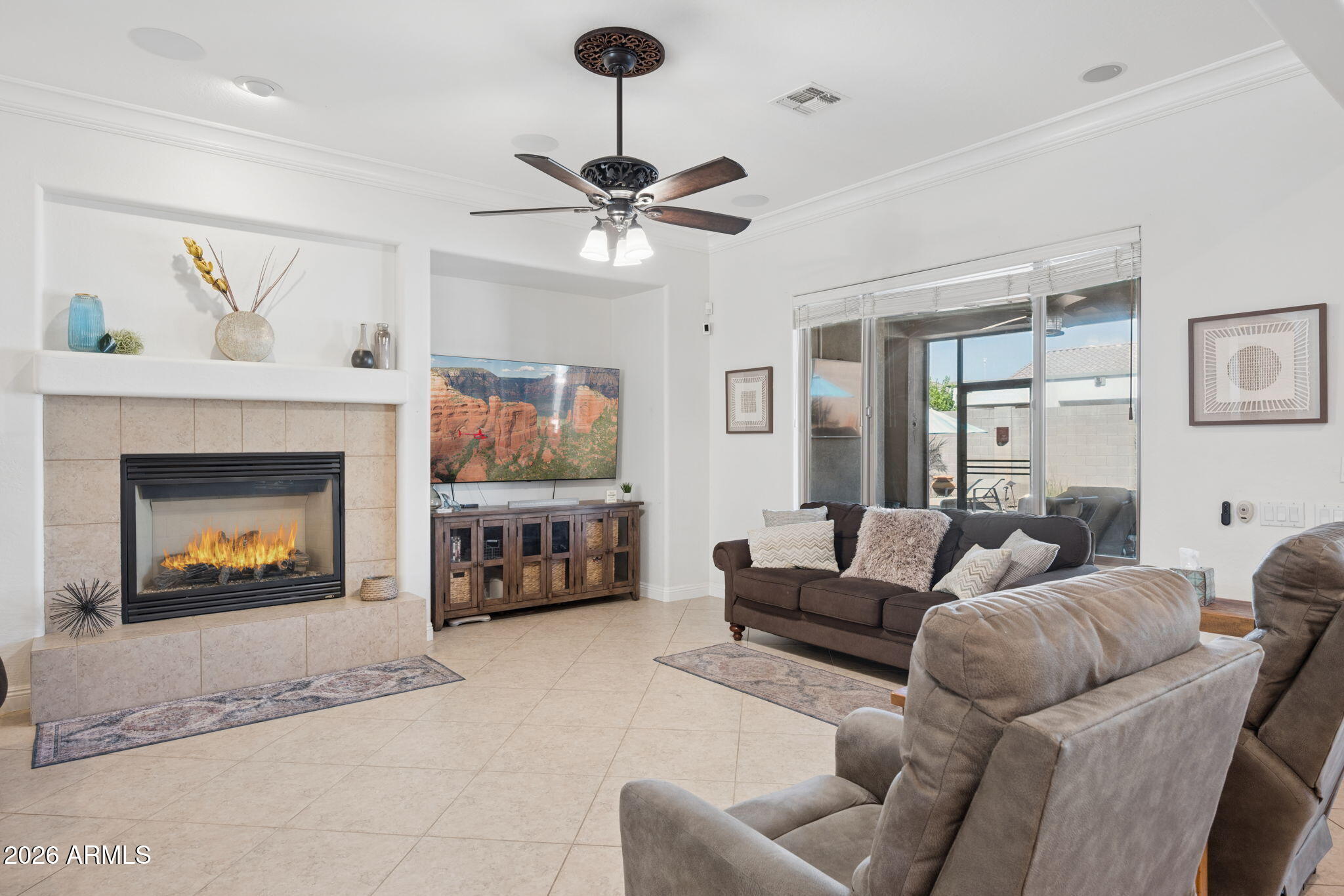 5508 West Parsons Road Phoenix, AZ 85083 - Photo 12 of 48 Gas Fireplace