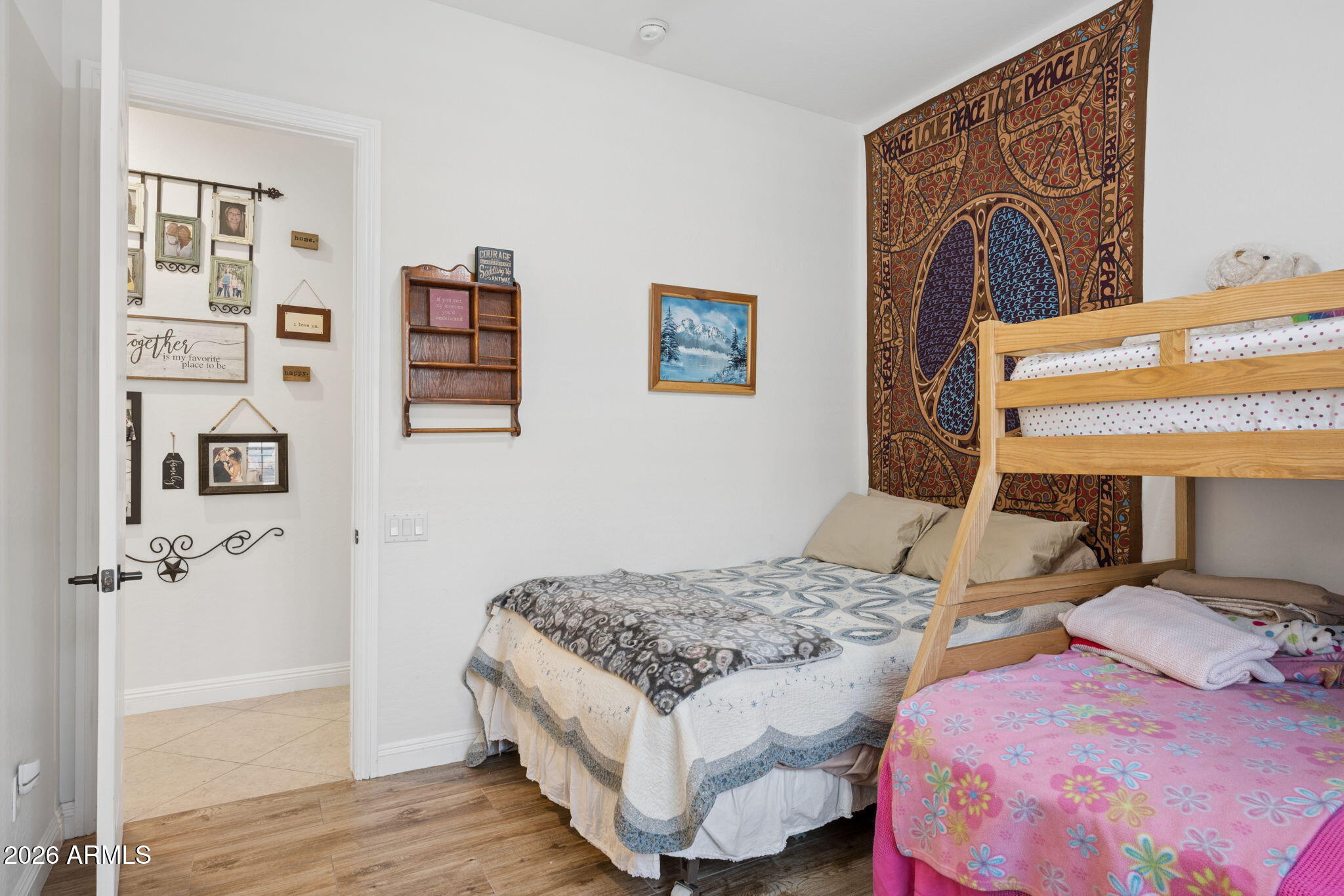 5508 West Parsons Road Phoenix, AZ 85083 - Photo 27 of 48 a bedroom with two beds and a window