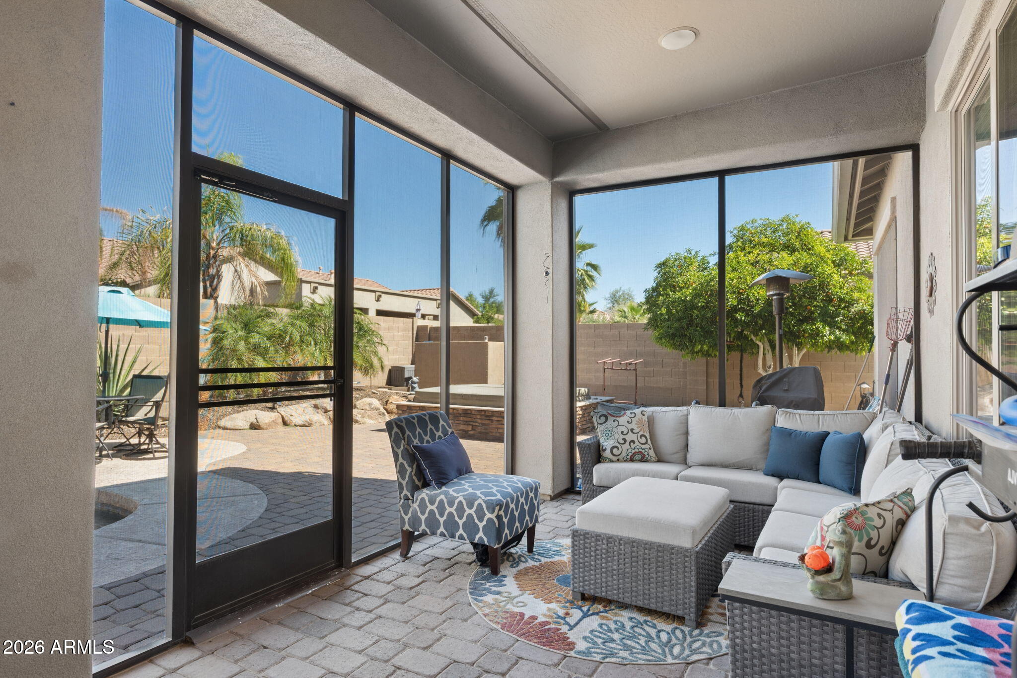 5508 West Parsons Road Phoenix, AZ 85083 - Photo 36 of 48 a living room with furniture and a large window