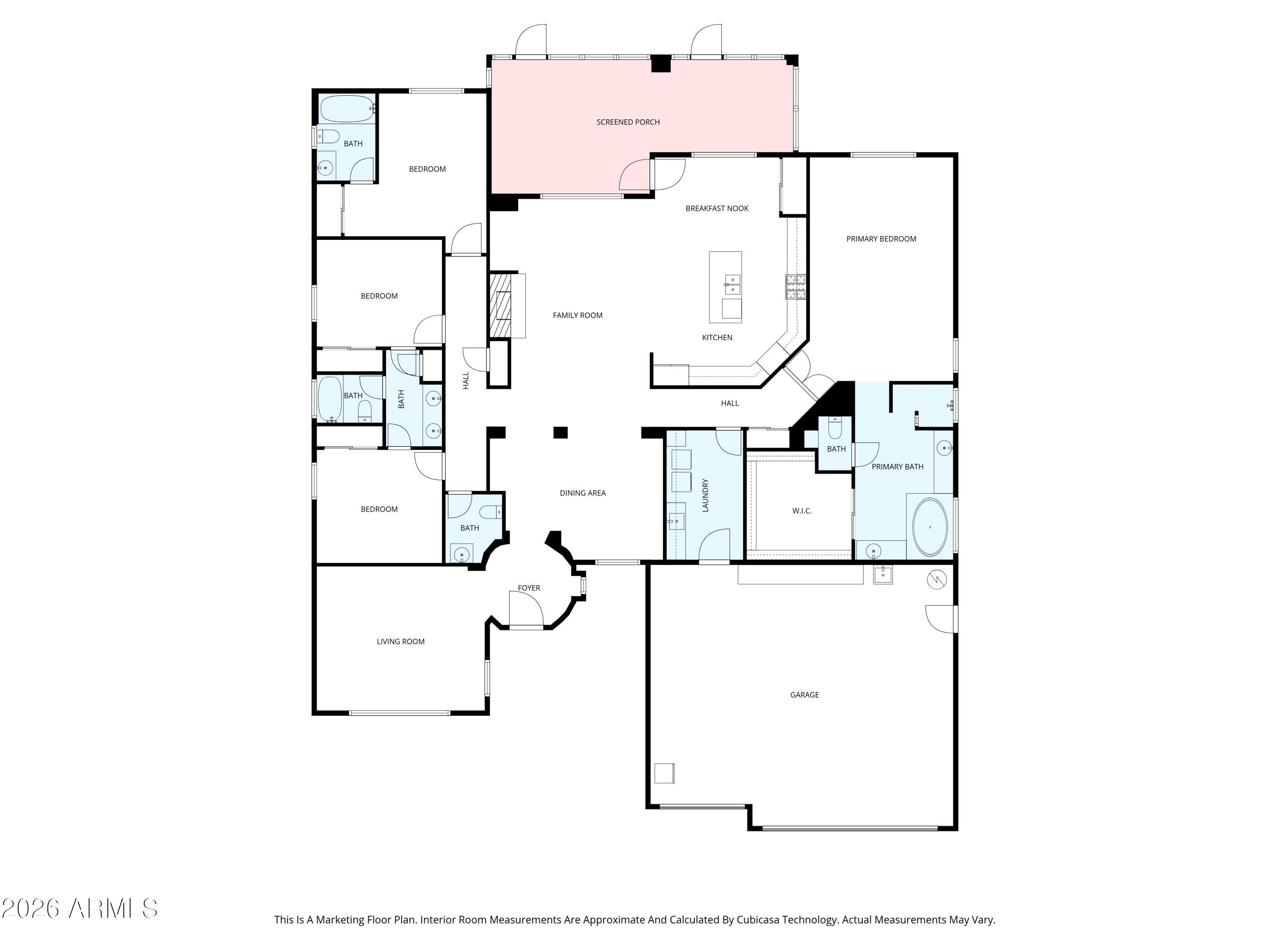 5508 West Parsons Road Phoenix, AZ 85083 - Photo 48 of 48 Floorplan