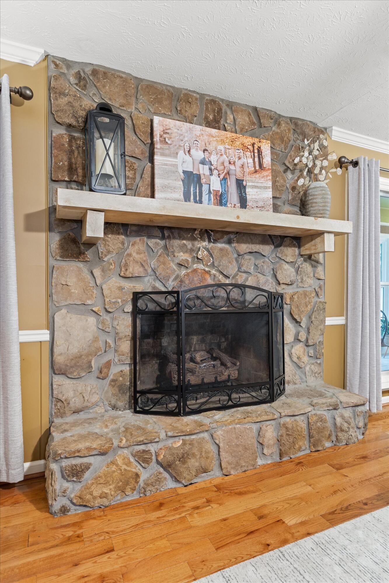 960 Shell Cracker Lane Cohutta, GA 30710 - Photo 10 of 65 Stone Fireplace