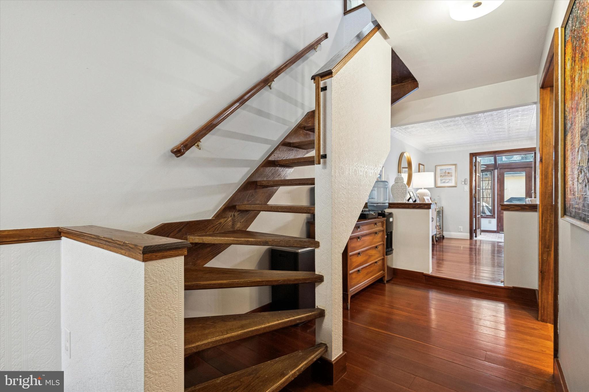 315 Fitzwater Street Philadelphia, PA 19147 - Photo 6 of 32 a view of entryway and hall with wooden floor
