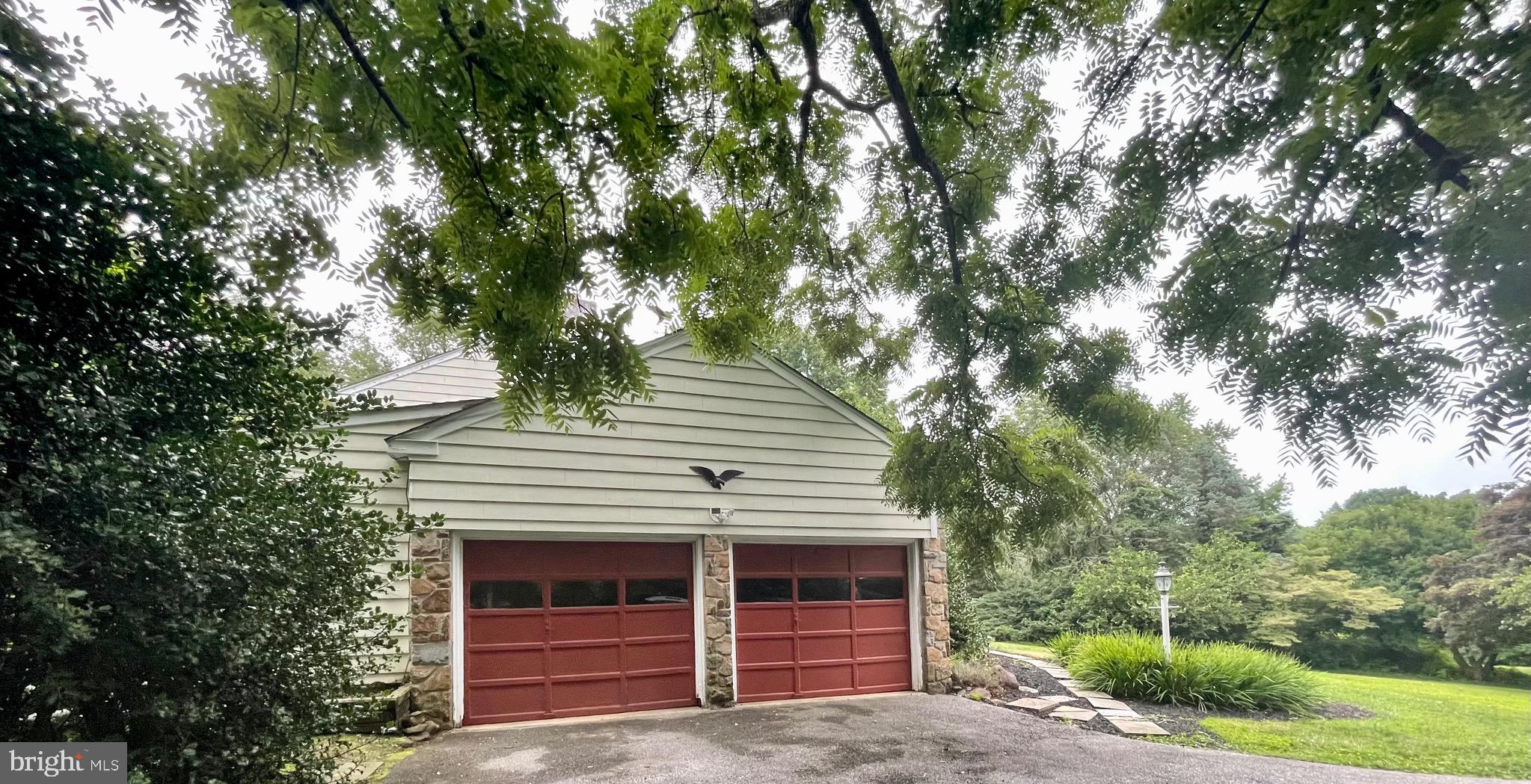 Double garage is oversized for all your needs